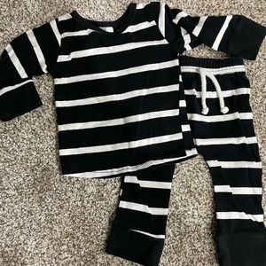 3-6 months outfit olive & scout brand